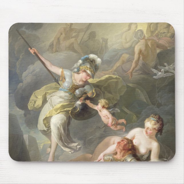 Battle Between Minerva and Mars, 1771 Mouse Pad (Front)