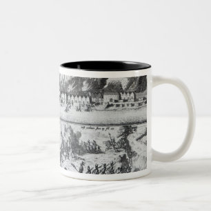 Battle between the Buccaneers Two-Tone Coffee Mug