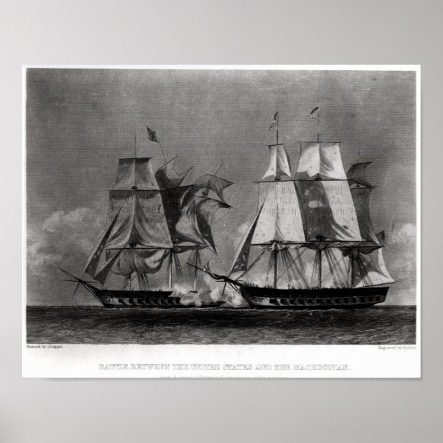 Battle between United States and the Poster (Front)