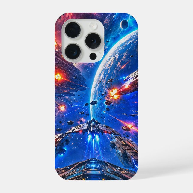 Battle Beyond the Blue Planet iPhone Case (Back)