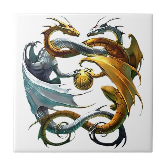 Battle Dragons Tile (Front)