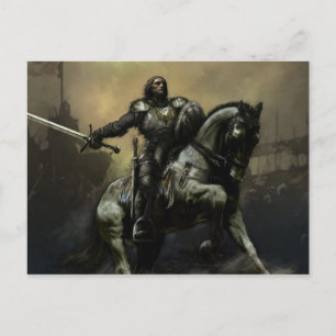 Battle Knight Postcard