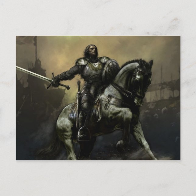 Battle Knight Postcard (Front)