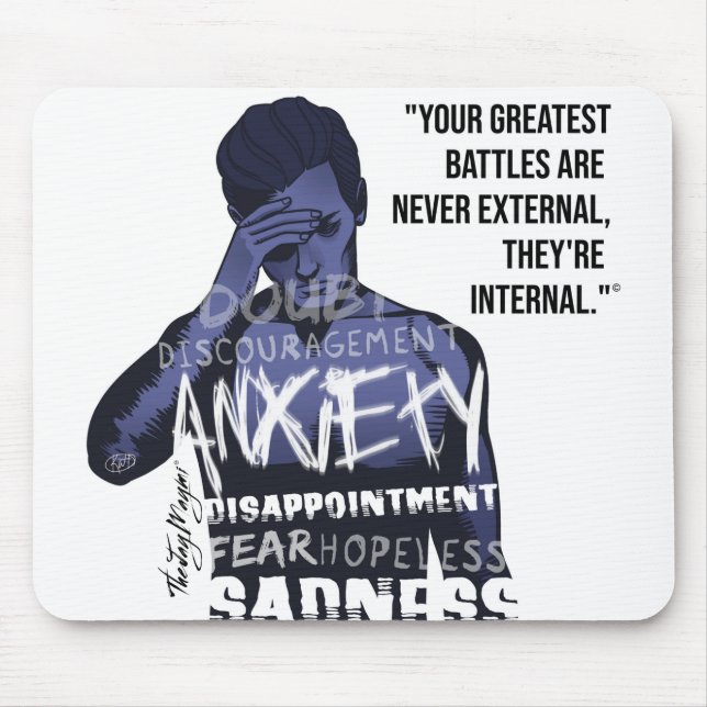 "Battle" Mouse Pad (Front)