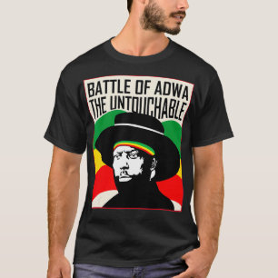 Battle of Adwa 125th Year Victory Menelik II  T-Shirt