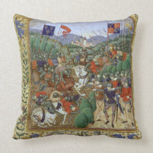 Battle of Agincourt, October 25th 1415 (w/c on pap Cushion
