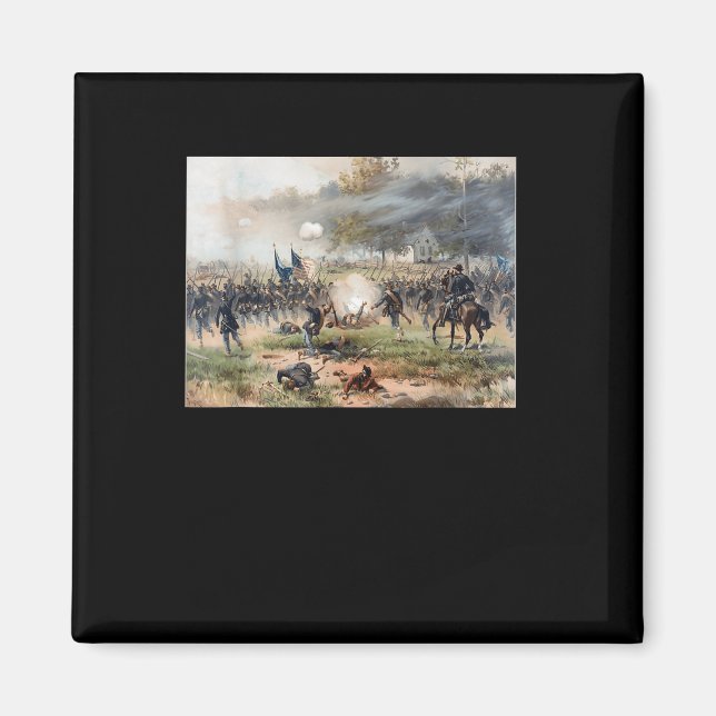 Battle Of Antietam - Civil War  Magnet (Front)