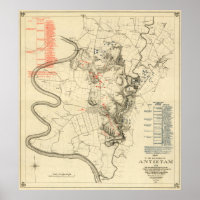 Battle of Antietam - Civil War Panoramic Map 4