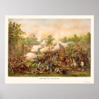 Battle of Atlanta by Kurz and Allison 1864