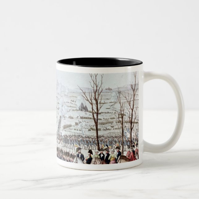 Battle of Austerlitz, 2nd December 1805 Two-Tone Coffee Mug (Right)