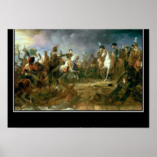 Battle of Austerlitz Vintage Poster