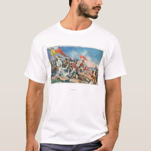 Battle of Bunker Hill Scene - Charlestown, MA T-Shirt