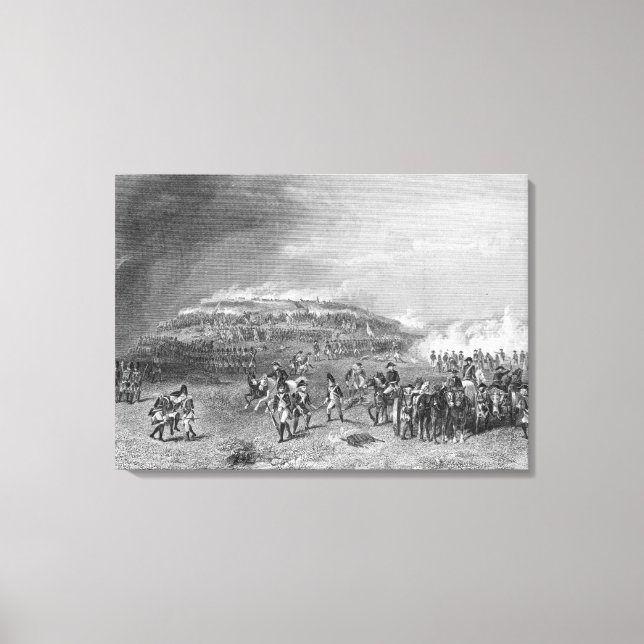 Battle of Bunker's Hill Canvas Print (Front)