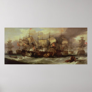 Battle of Cape St.Vincent Poster