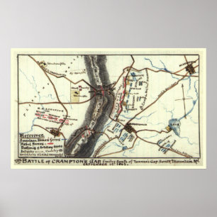 Battle of Crampton's Gap Poster
