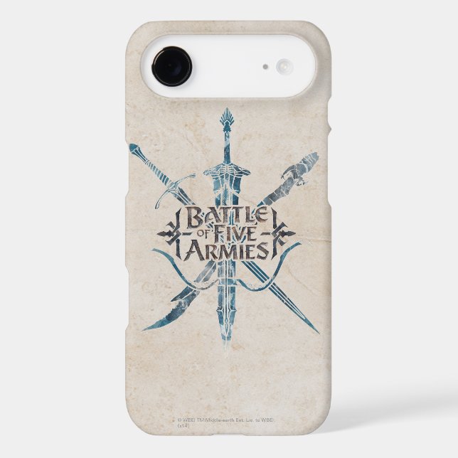 BATTLE OF FIVE ARMIES™ Logo Case-Mate iPhone Case (Back)