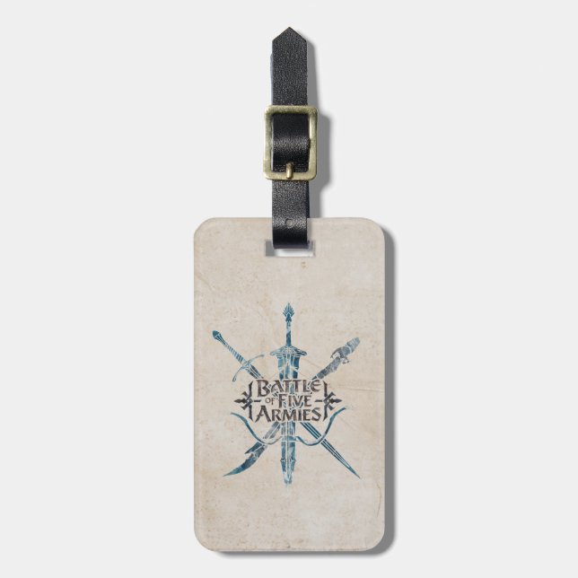BATTLE OF FIVE ARMIES™ Logo Luggage Tag (Front Vertical)