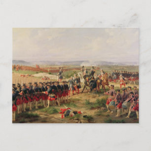 Battle of Fontenoy Postcard