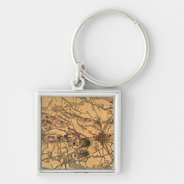 Battle of Gettysburg 14 Key Ring (Front)