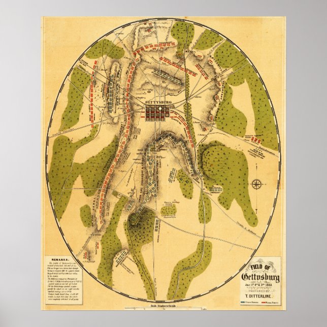 Battle of Gettysburg 3 Poster (Front)