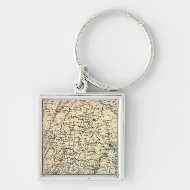 Battle of Gettysburg 9 Key Ring (Front)
