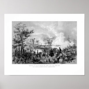 Battle of Gettysburg -- Civil War Poster