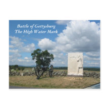 Battle of Gettysburg, High Water Mark Postcard