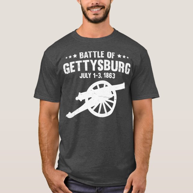Battle of Gettysburg Pennsylvania American US T-Shirt (Front)