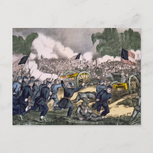 Battle of Gettysburg Postcard (Front)