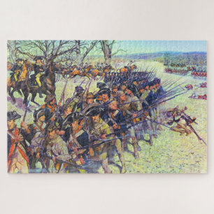 Battle of Guilford Courthouse 15 March 1781  Jigsaw Puzzle