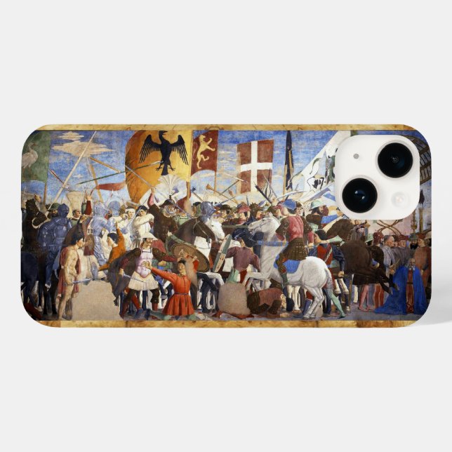 BATTLE OF HERACLIUS by Piero Della Francesca Case-Mate iPhone Case (Back (Horizontal))