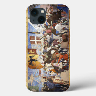BATTLE OF HERACLIUS by Piero Della Francesca iPhone 13 Case