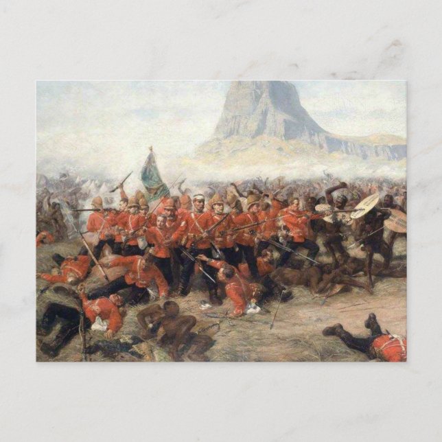 Battle of Isandlwana Postcard (Front)