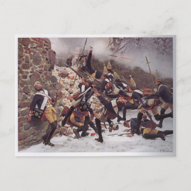 Battle of Leuthen Postcard (Front)