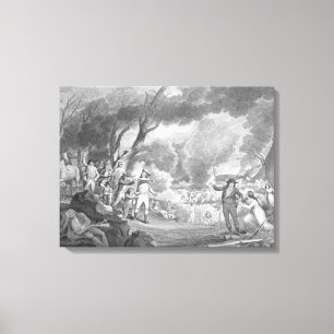 Battle of Lexington Canvas Print