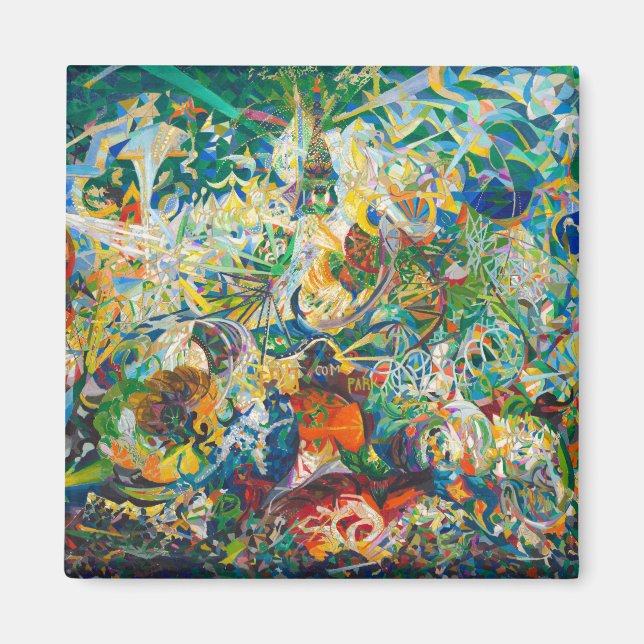 Battle of Lights, Coney Island, Mardi Gras Magnet (Front)