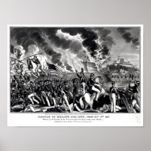 Battle of Molino del Rey Poster