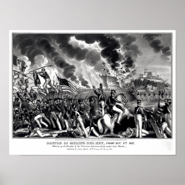 Battle of Molino del Rey Poster (Front)