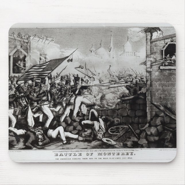 Battle of Monterey Mouse Pad (Front)