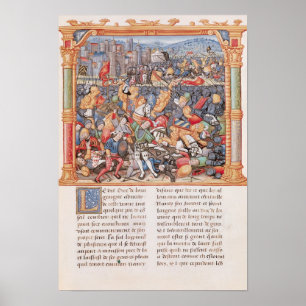 Battle of Nancy in 1477 Poster