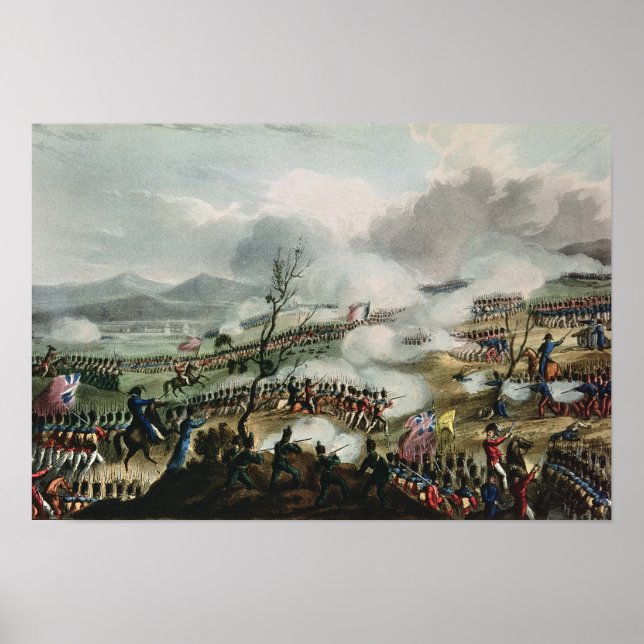 Battle of Nivelle,engraved by Thomas Poster (Front)