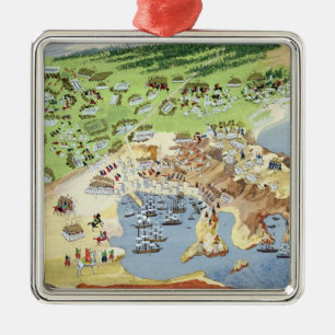 Battle of Piraeus, from the Pictorial History of t Metal Tree Decoration