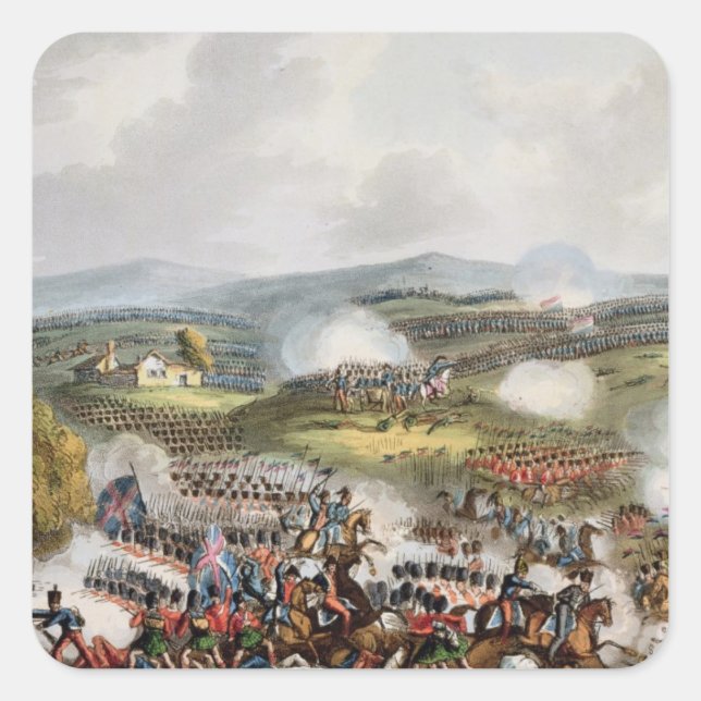 Battle of Quatre Bras, June 16th 1815, from 'The M Square Sticker (Front)