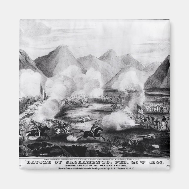 Battle of Sacramento Magnet (Front)