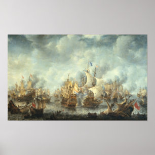 Battle of Scheveningen Poster