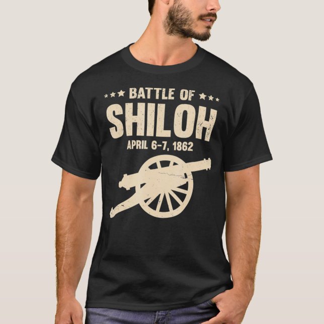 Battle of Shiloh  Civil War Tennessee T-Shirt (Front)
