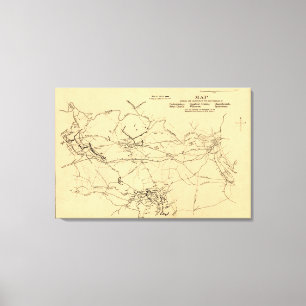 Battle of Spotsylvania Court House Canvas Print