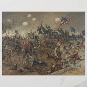 Battle of Spottsylvania by L. Prang & Co. (1887)