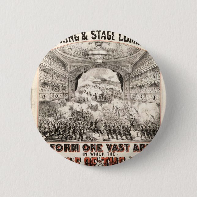 Battle Of The Alma 6 Cm Round Badge (Front)