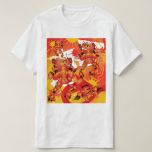 Battle of the Hiphop Robots  T-Shirt